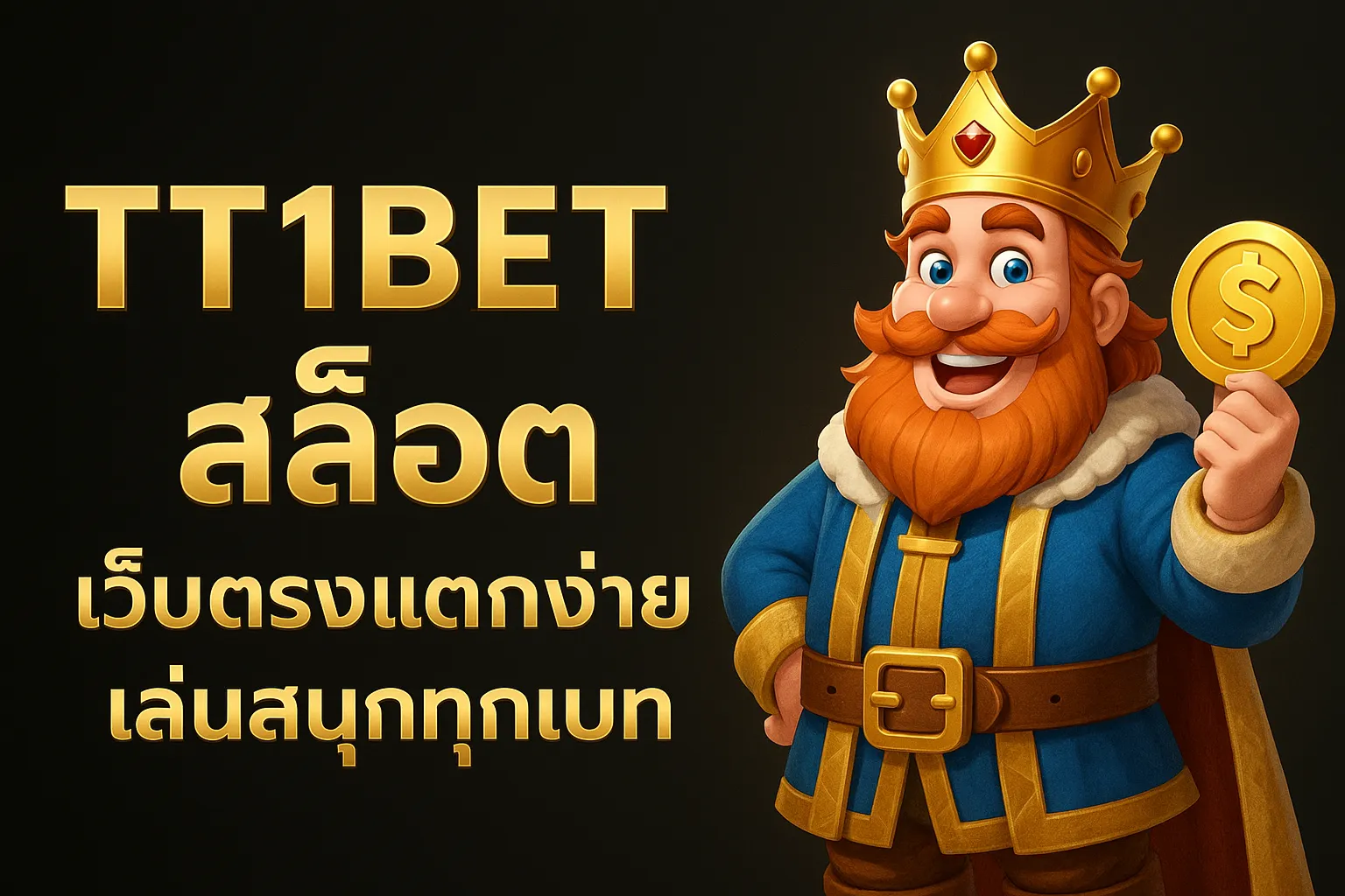 TT1BET สล็อต เว็บตรงแตกง่าย เล่นสนุกทุกเบท